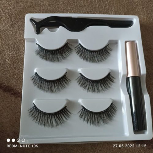 Chic Magnet 3-Pair Lash and Liner Kit & Tweezer photo review