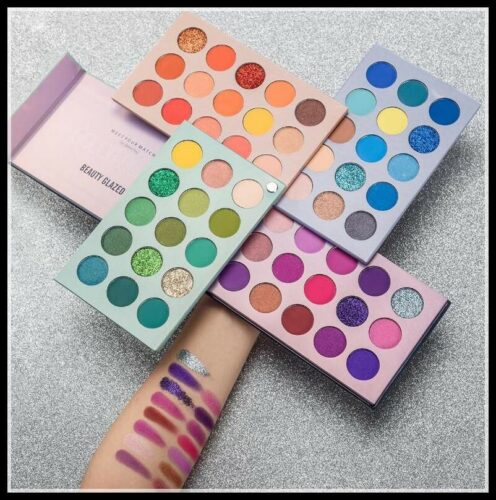 Prism Vista 60-Color Eyeshadow Board With Free Makeup Brush Set photo review