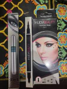 Velvet Lash 4D Mascara+ Free Gift Eyeliner Stamp photo review